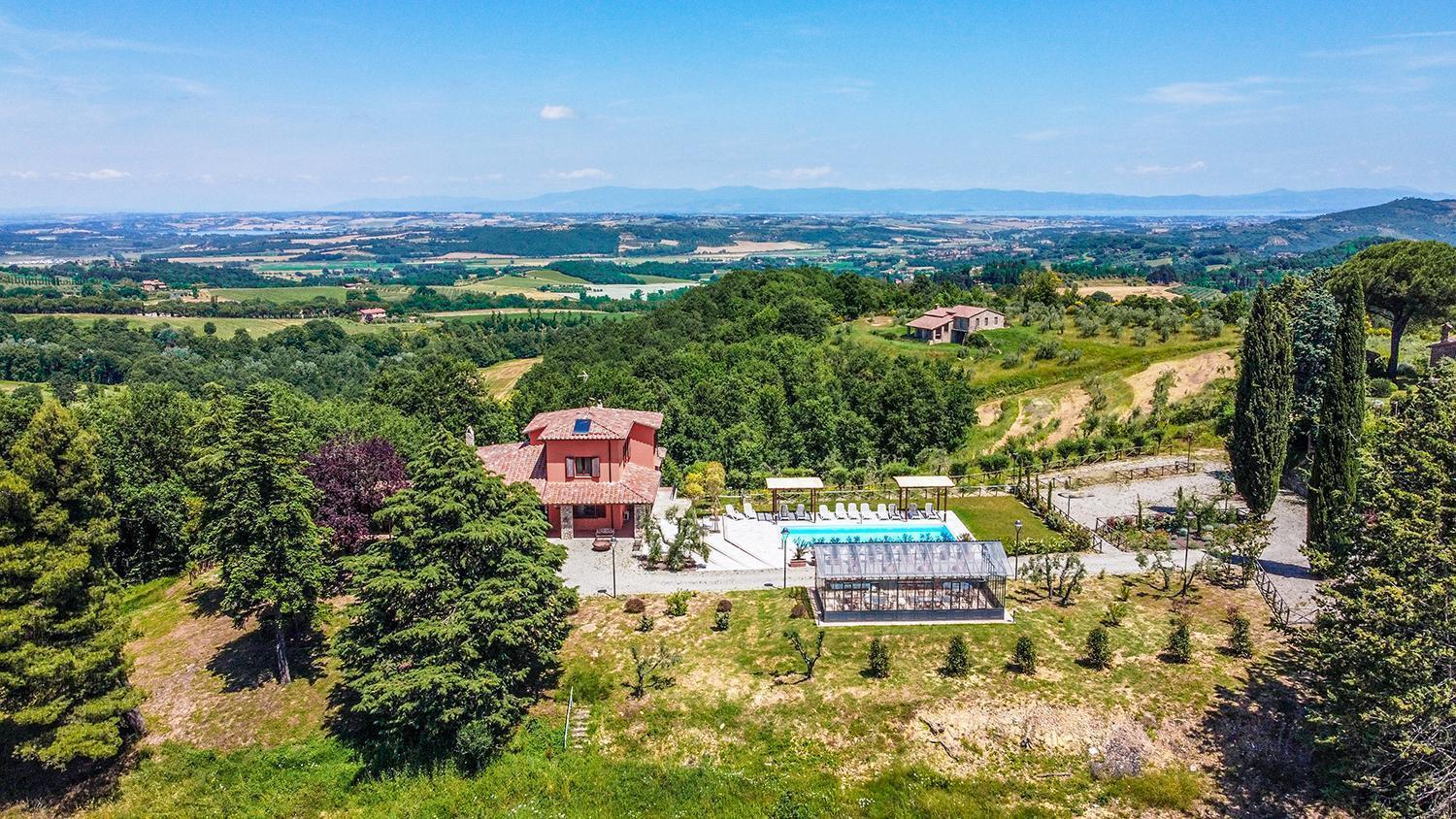 Villa La Pieve Città della Pieve Buitenkant foto